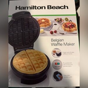 Hamilton Beach Belgian Waffle Maker